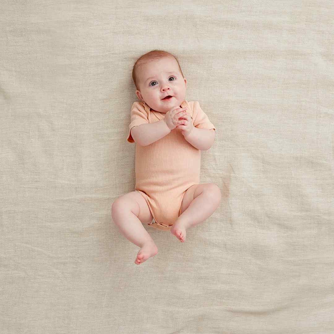 Bodysuit Short Sleeve TOG: 0.2 Size: 0-3 Months Colour: Shell