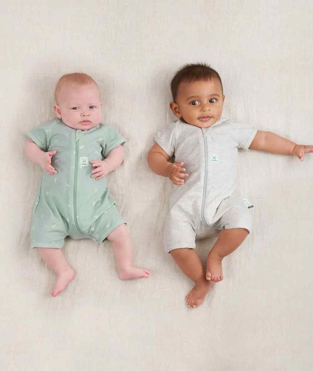 Layers Short Sleeve TOG: 0.2 Size: 3-6 Months Colour: Sage