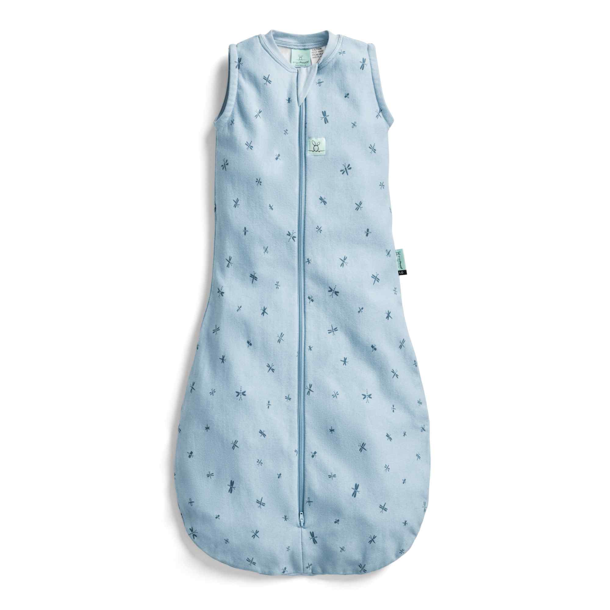 Jersey Sleeping Bag TOG: 0.2 Size: 3-12 Months Colour: Dragonflies