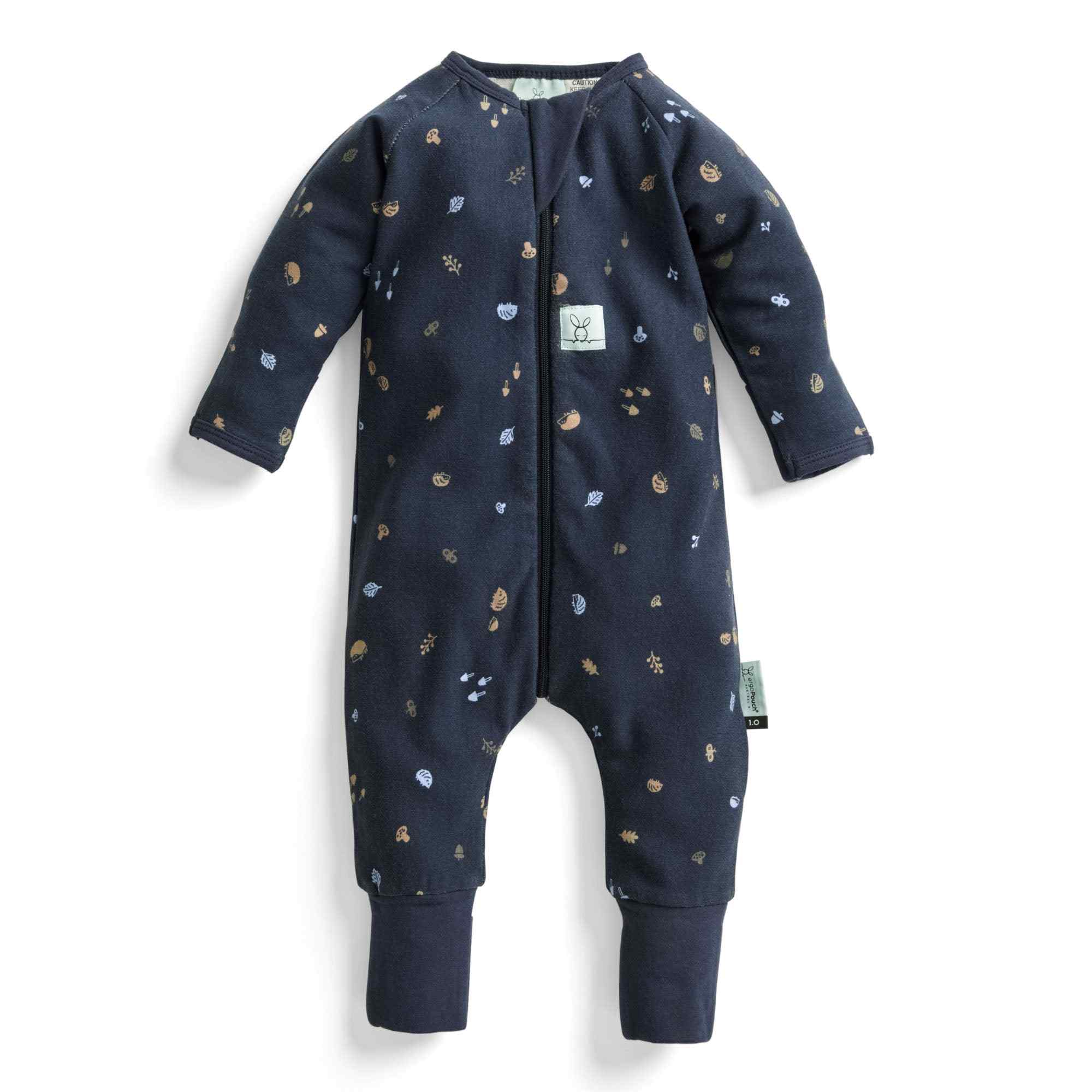 Layers Long Sleeve TOG: 1.0 Size: 0-3 Months Colour: Hedgehog