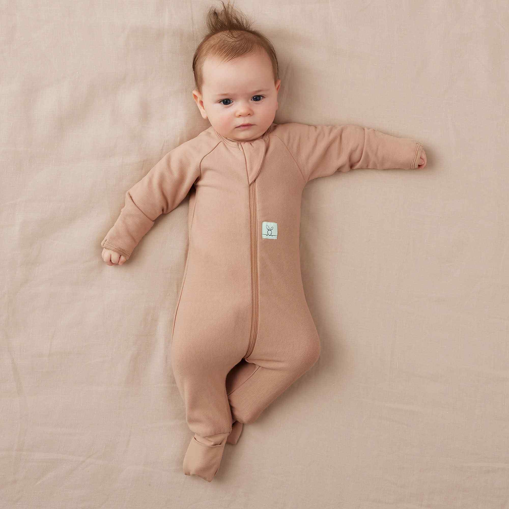 Layers Long Sleeve TOG: 1.0 Size: 6-12 Months Colour: Latte