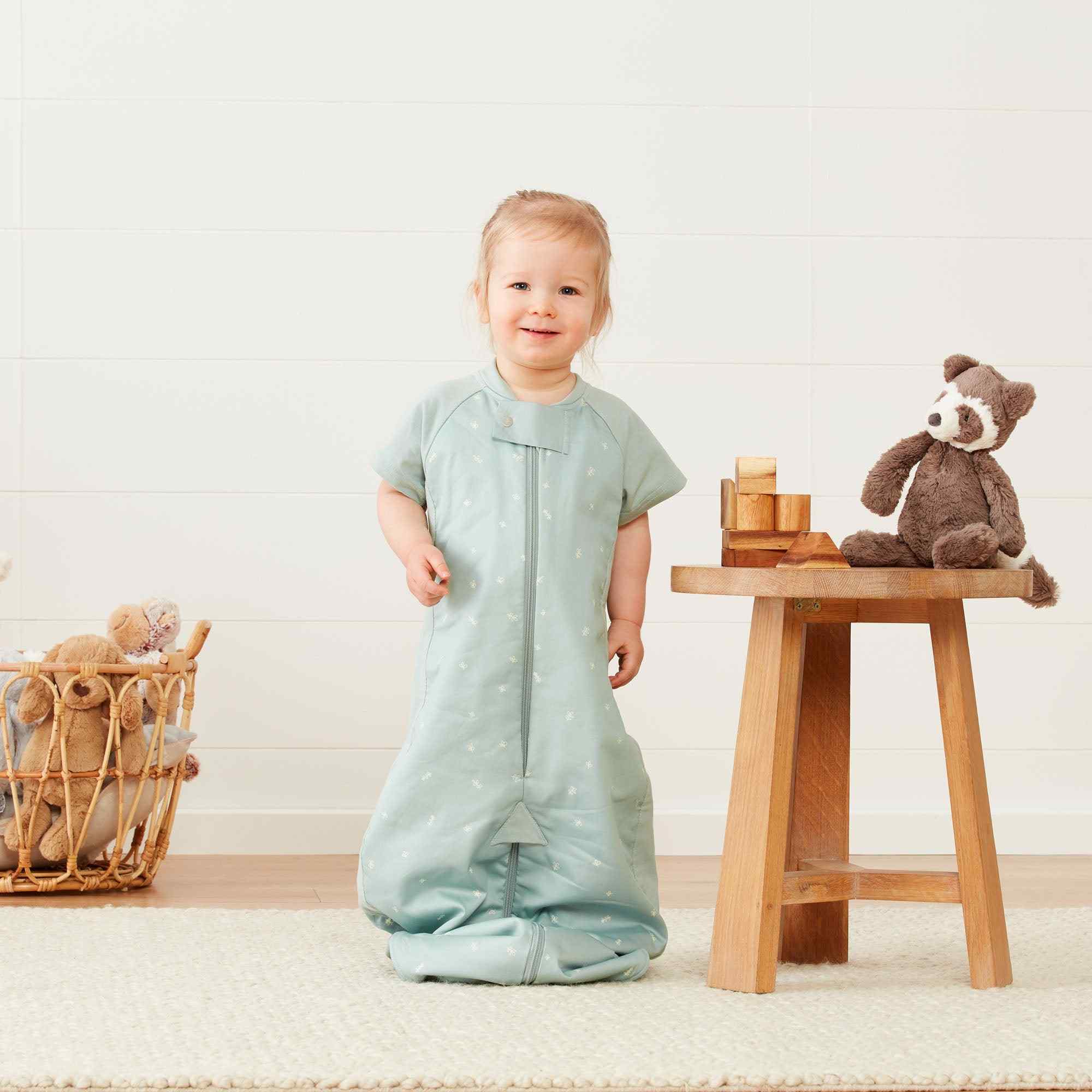 Sleep Suit Bag TOG: 1.0 Size: 2-4 Years Colour: Sage