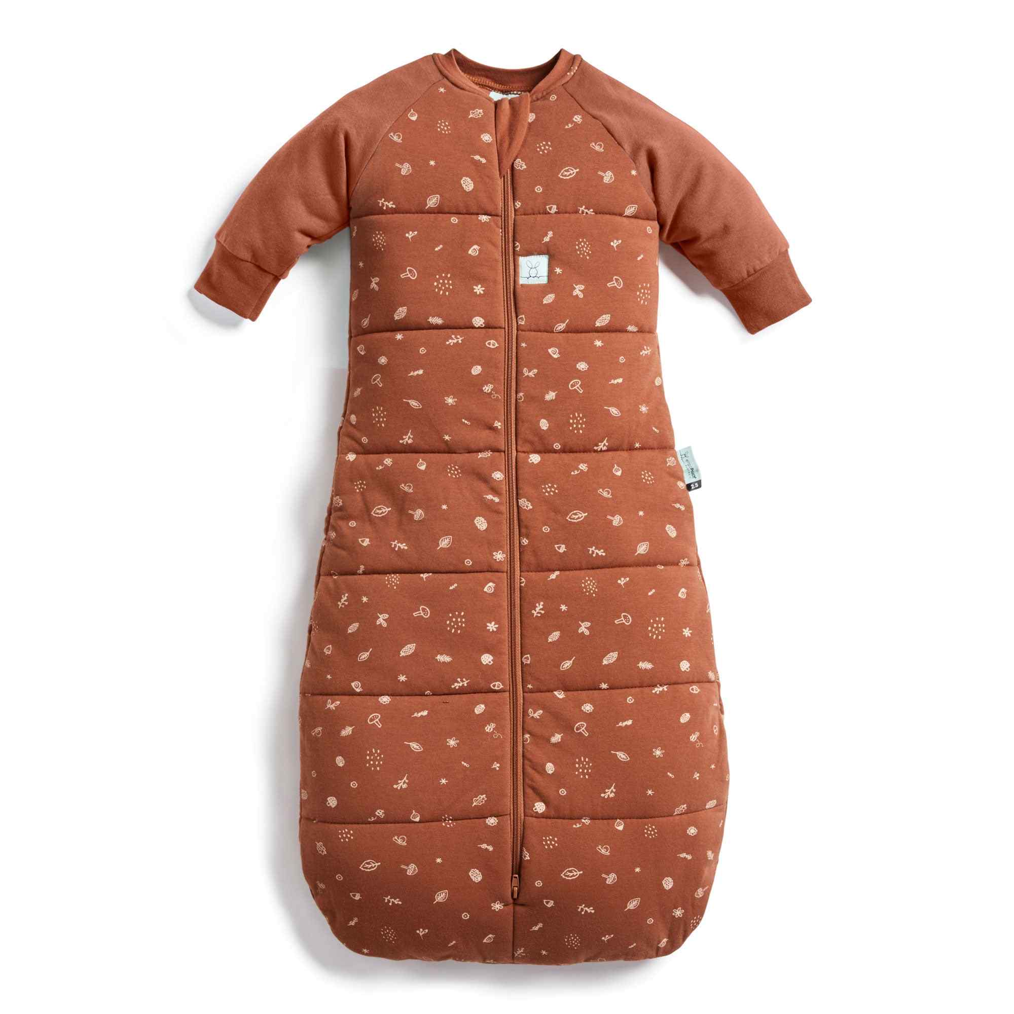 Jersey Sleeping Bag TOG: 3.5 Size: 3-12 Months Colour: Acorn