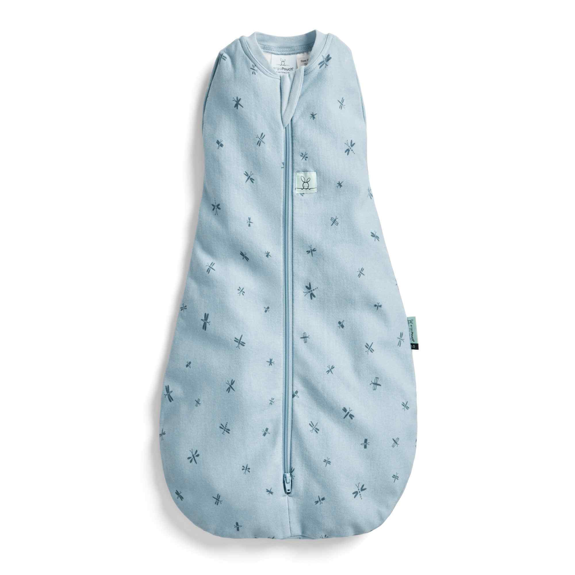 Cocoon Swaddle Bag TOG 0.2 Size: 3-6 Months Colour: Dragonflies