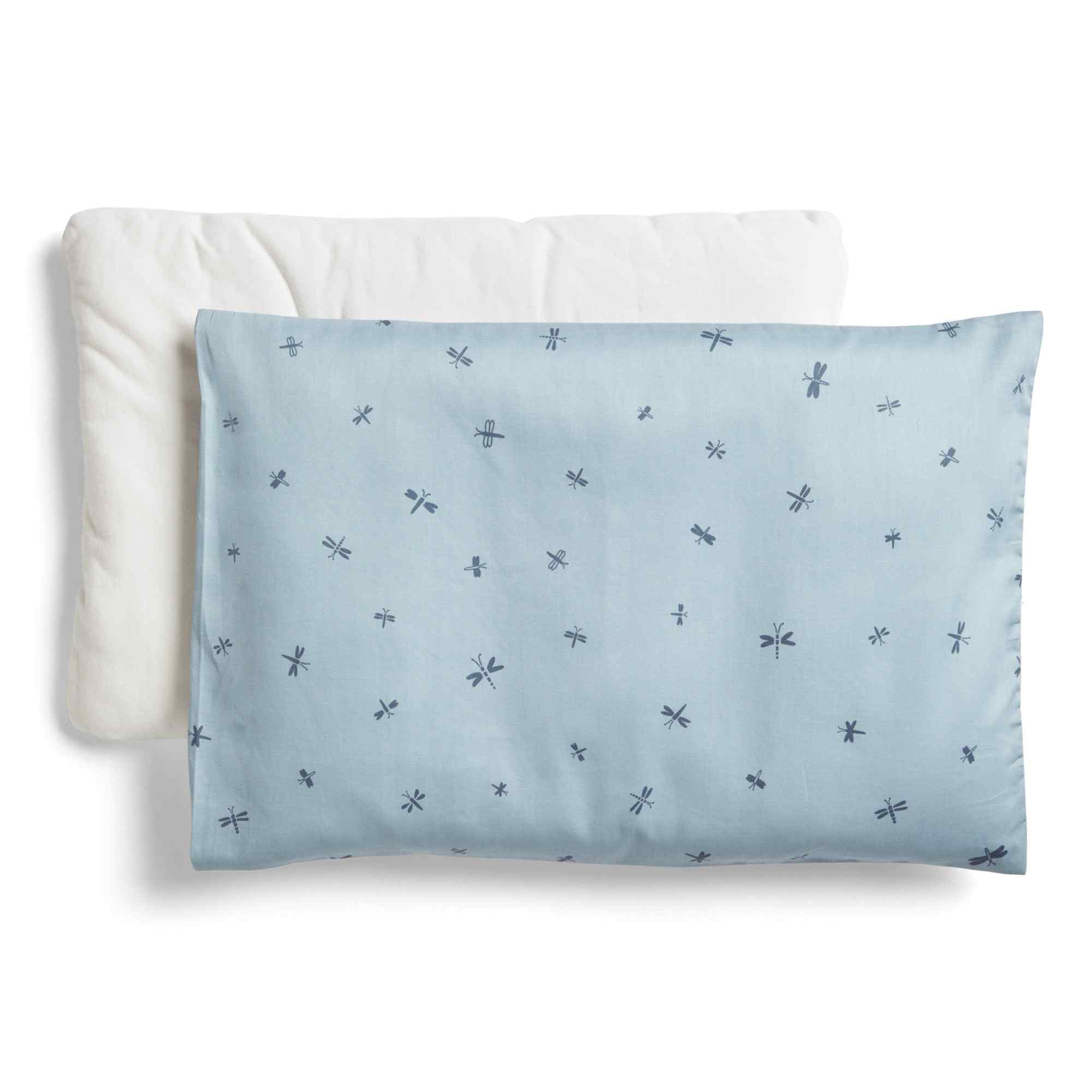 Bedding : Pillow with case TOG: 0.3 Size: Toddler Colour: Dragonflies