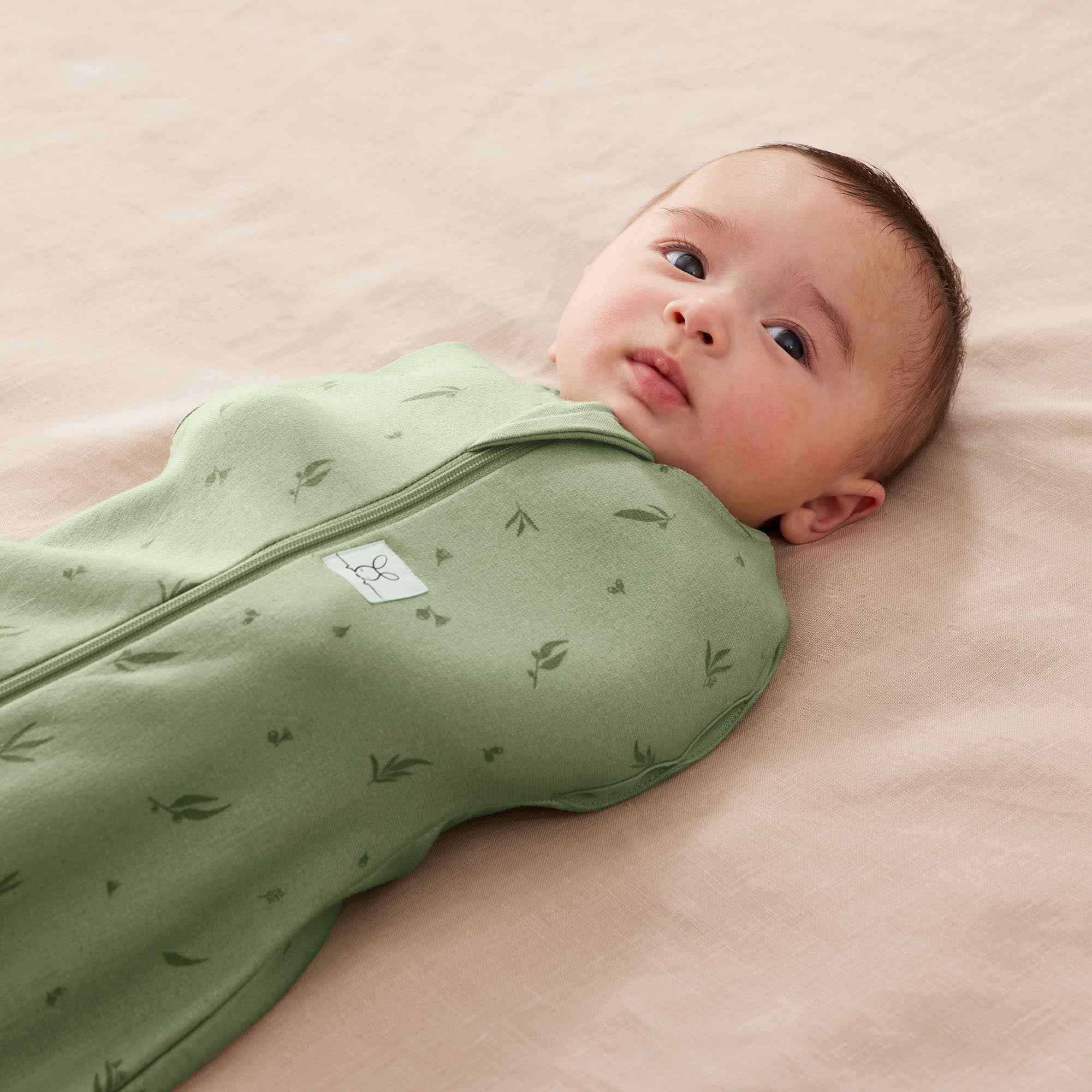 Cocoon Swaddle Bag TOG 1.0 Size: 0-3 Months Colour: Willow