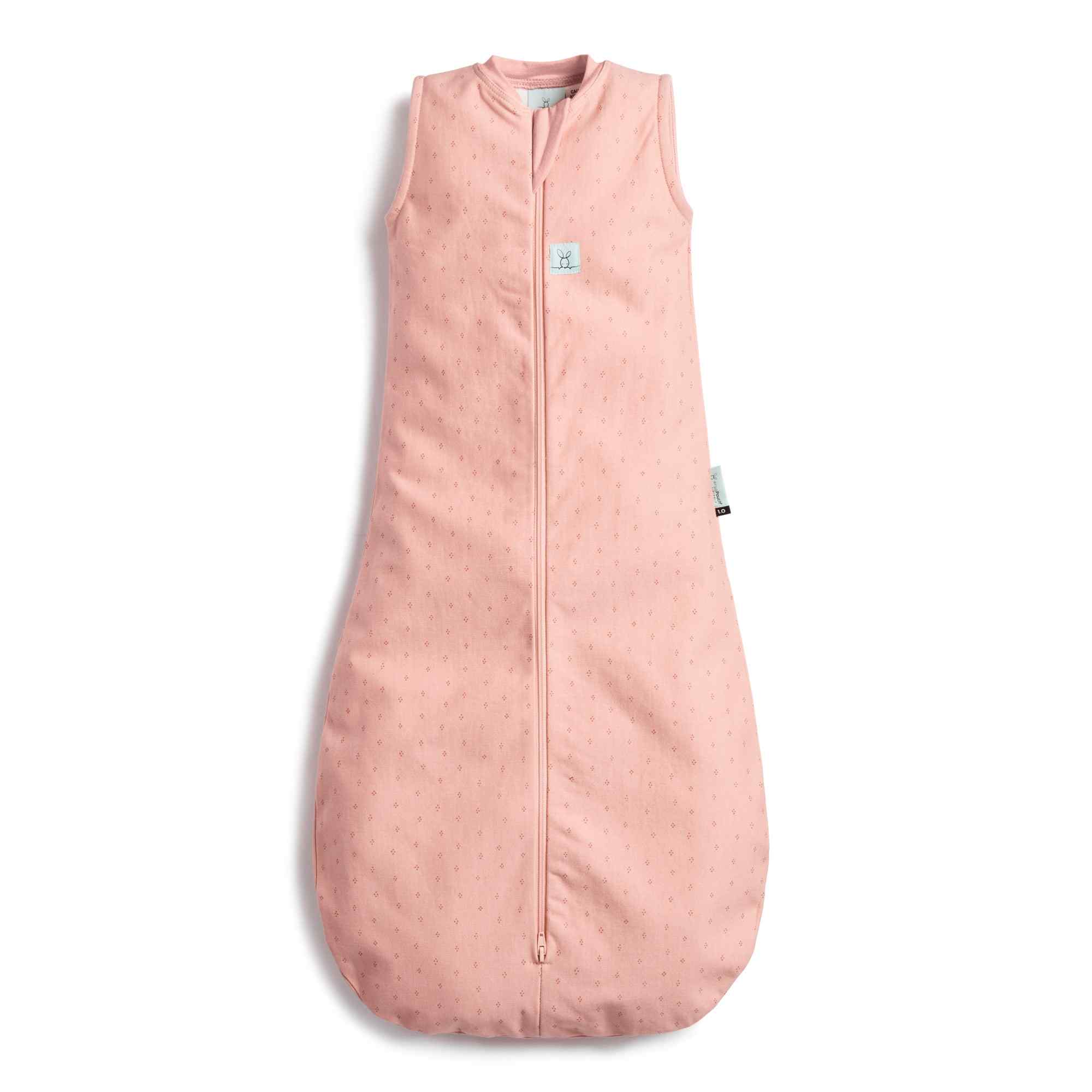 Jersey Sleeping Bag TOG: 1.0 Size: 3-12 Months Colour: Berries