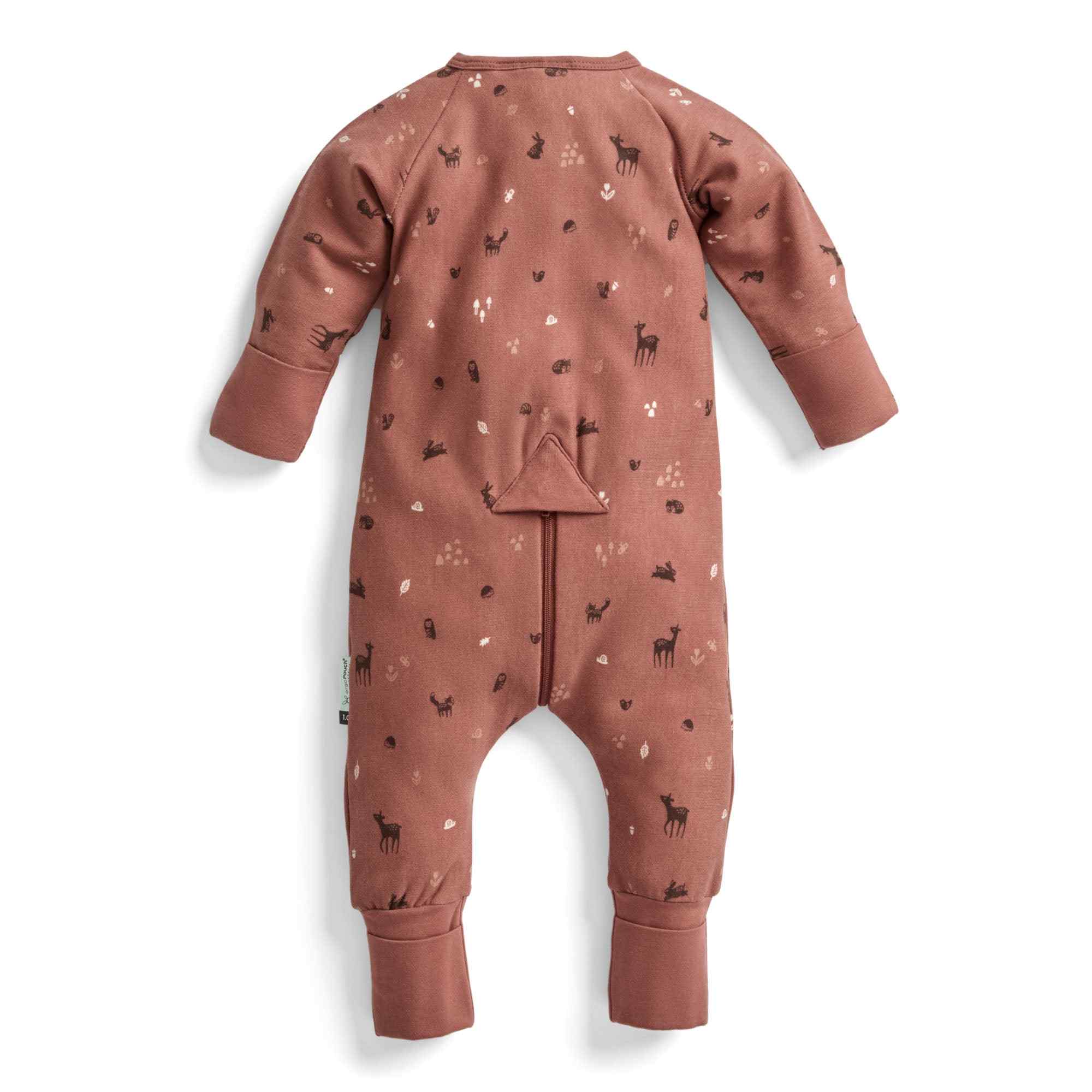 Layers Long Sleeve TOG: 1.0 Size: 3-6 Months Colour: Forest Friends