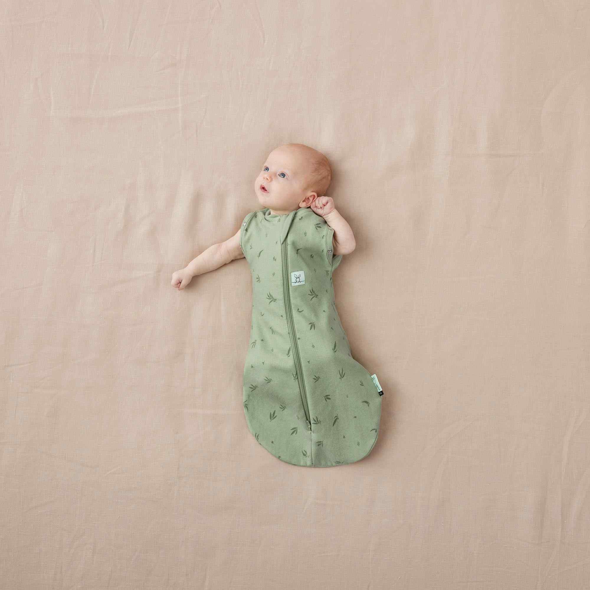 Cocoon Swaddle Bag TOG 1.0 Size: 0-3 Months Colour: Willow