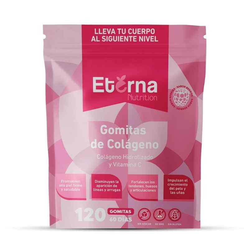 Gomitas Eterna De Colágeno + Vitamina C: 60 Días