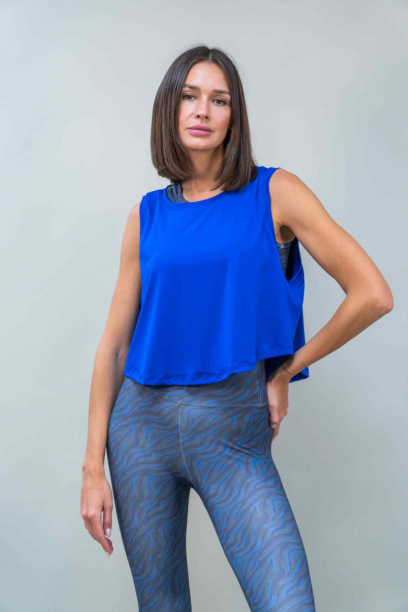 Outside Tank Electric Blue - Talla S