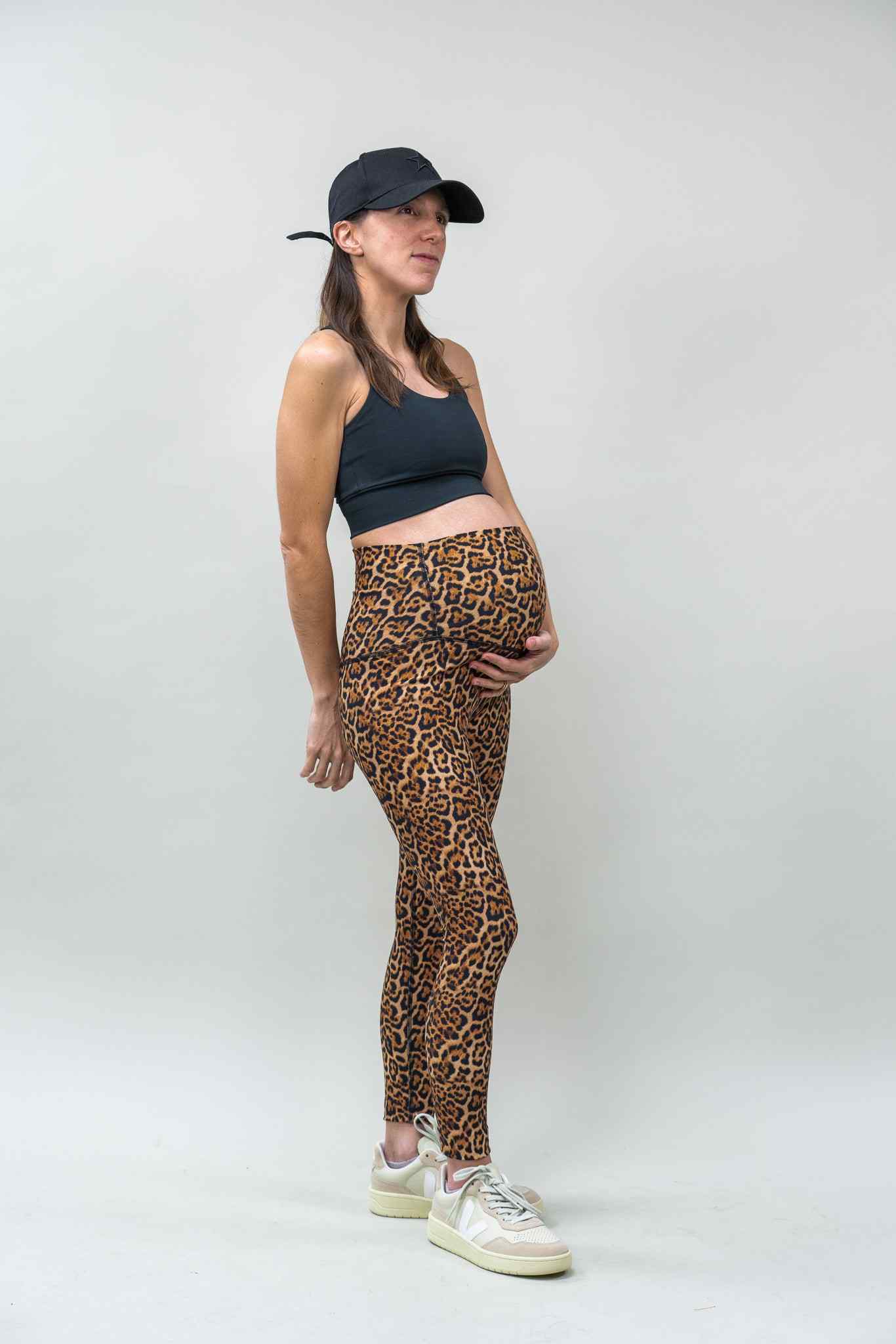 Legging Embarazo Leo Camel - Talla S