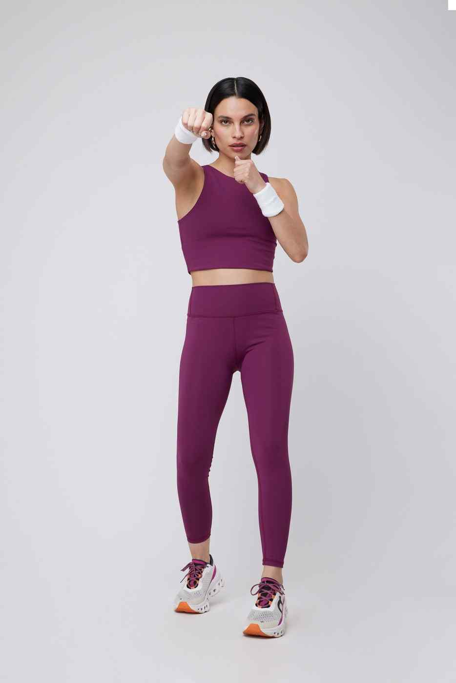 Legging 7/8 Red Wine