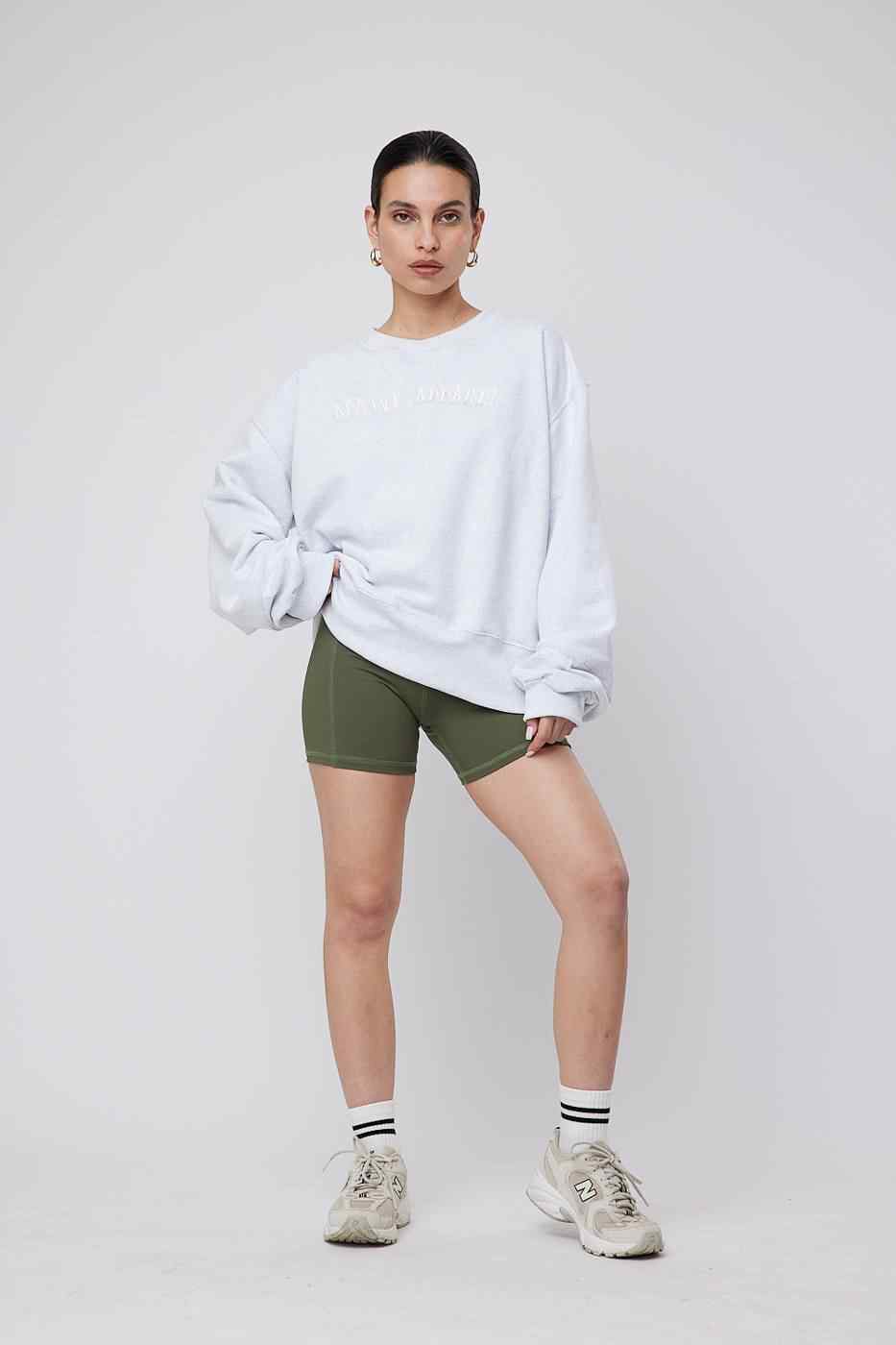 Sweatshirt White Grey