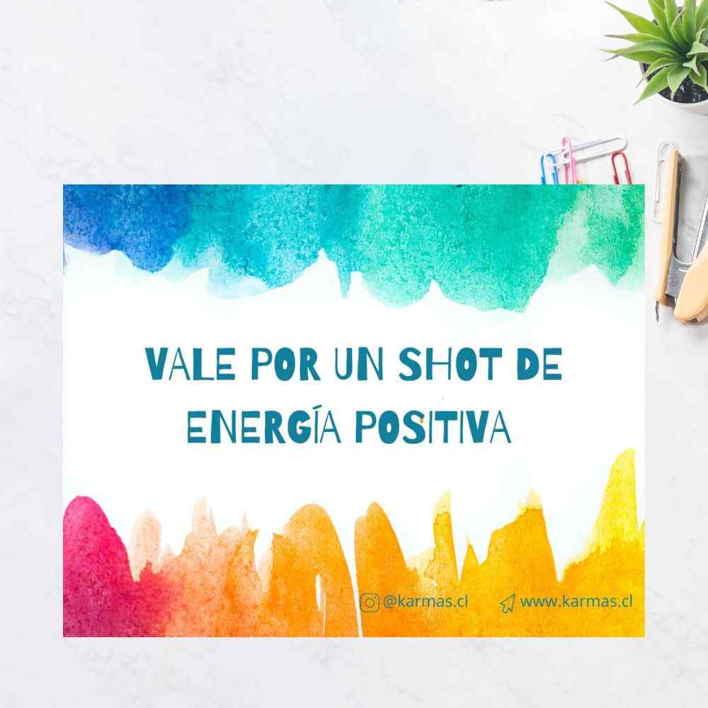 Vale por Un shot de energía positiva