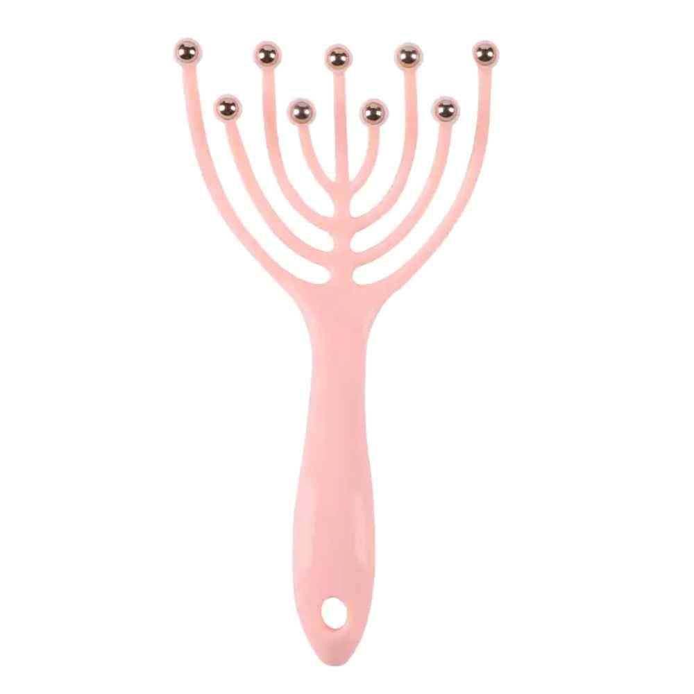 Masajeador de cabeza con 9 bolitas de acero para relajación