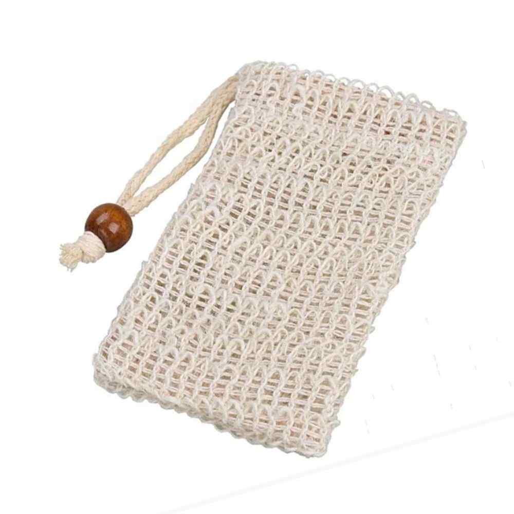 Bolsa exfoliante para jabón de sisal natural