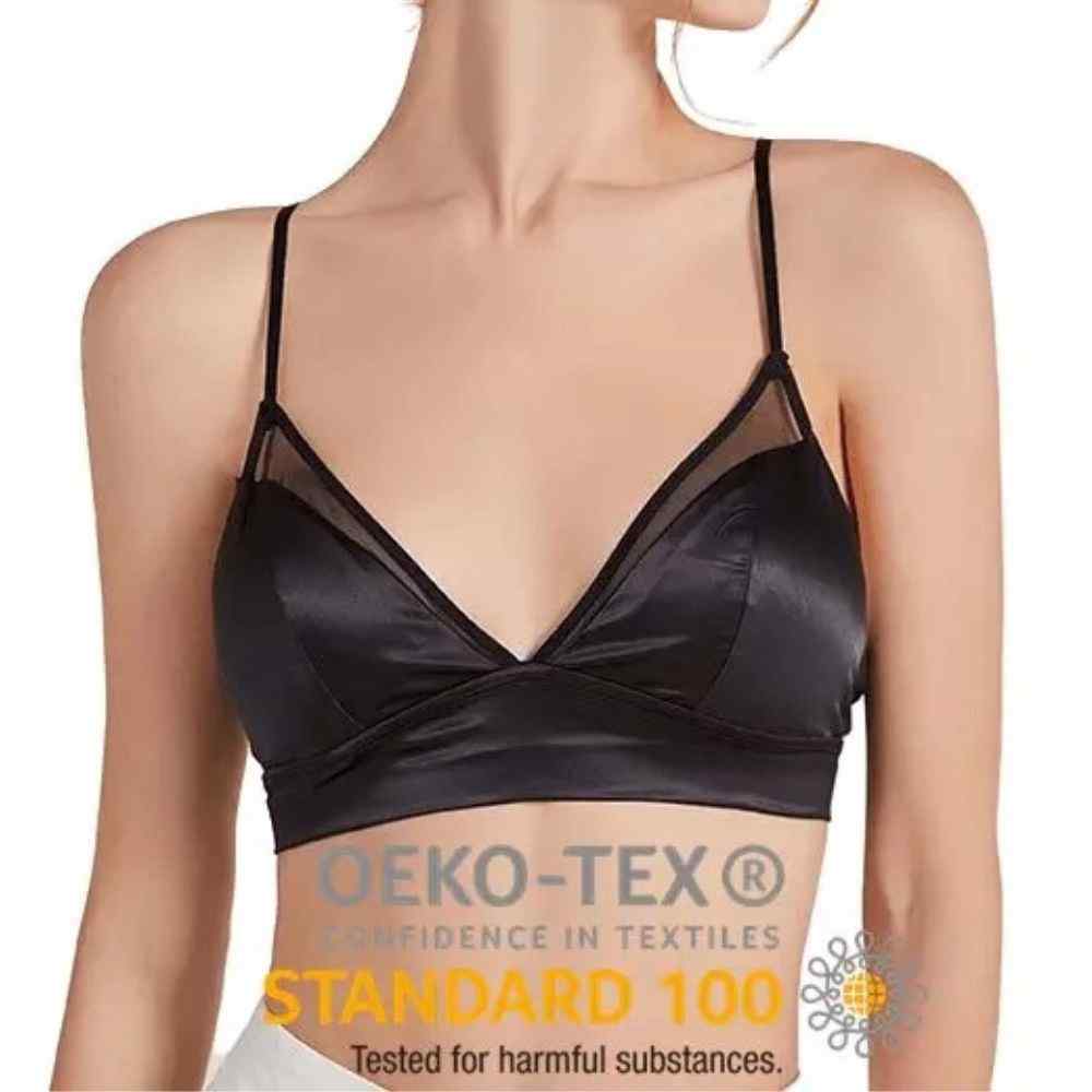 Bralette Peto Seda Mulberry