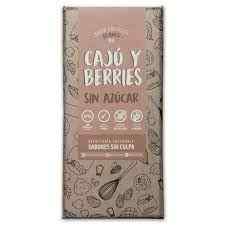 Barra de chocolate blanco caju berries