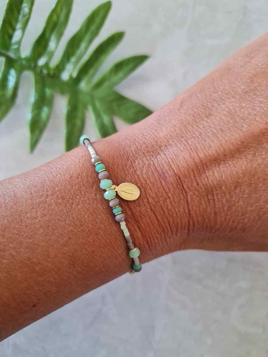 Pulsera asunción celeste