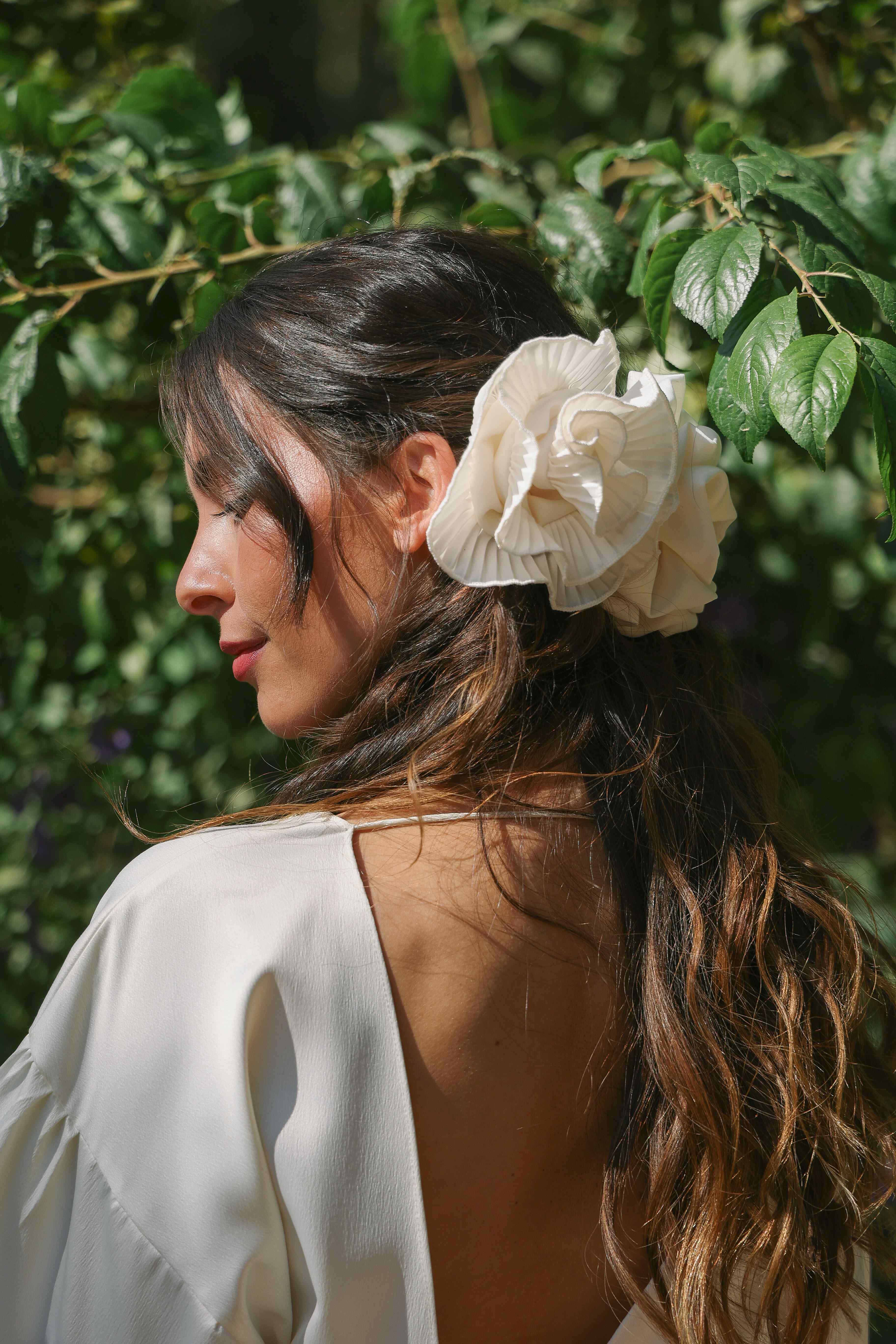 Flor Bamba Novia Piel de Ángel