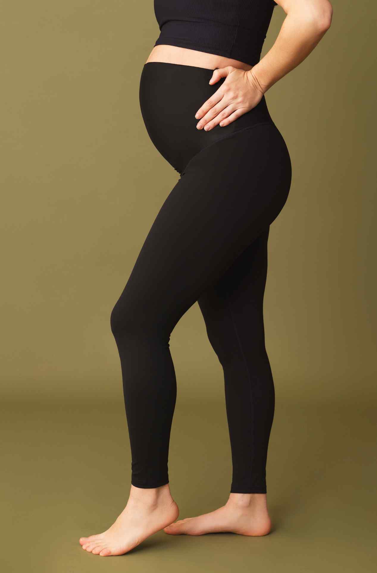 Leggings embarazada negro talla S