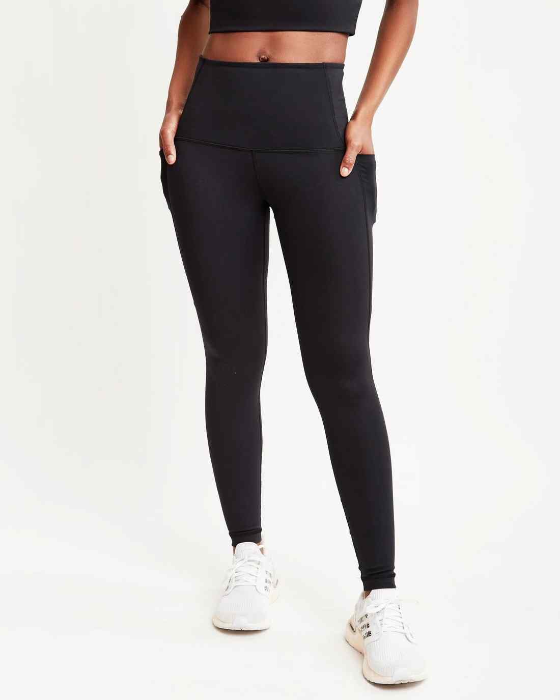 Leggings tobillero pocket negro talla L