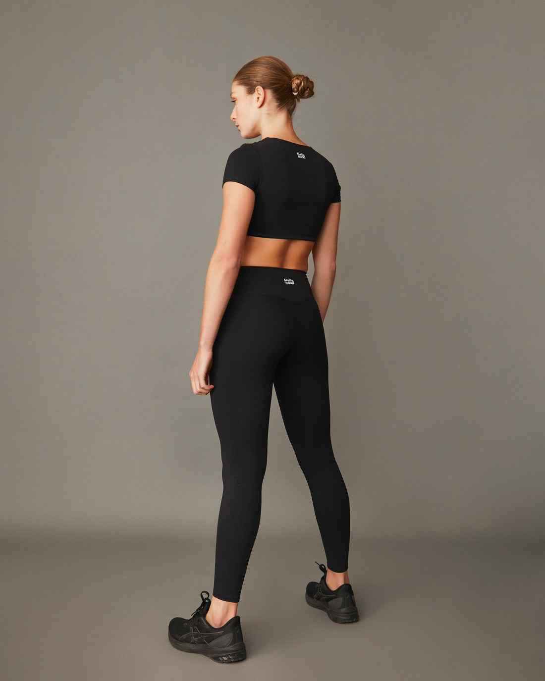 Leggings tobillero negro talla S