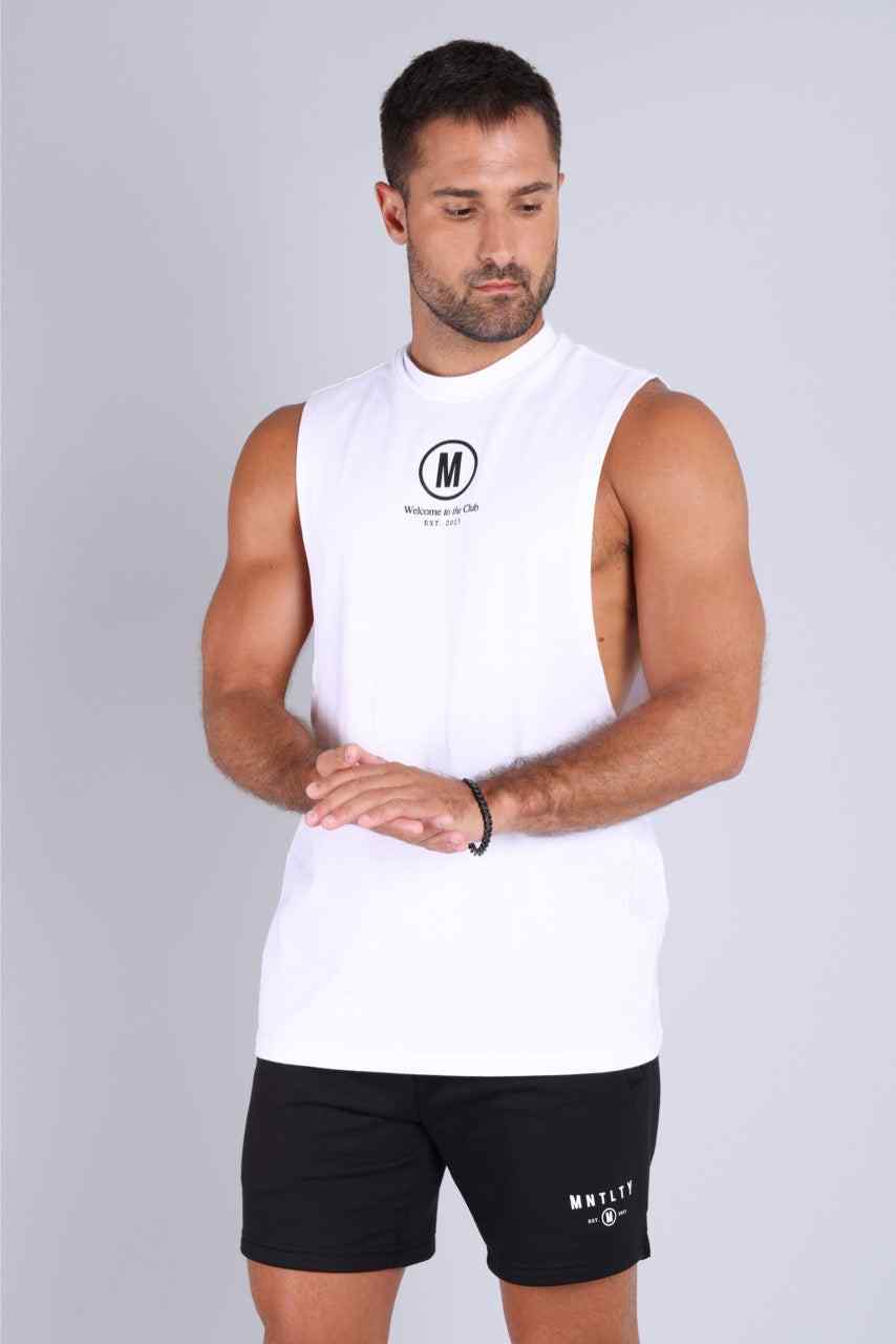 Focus Tank Tee - Blanca