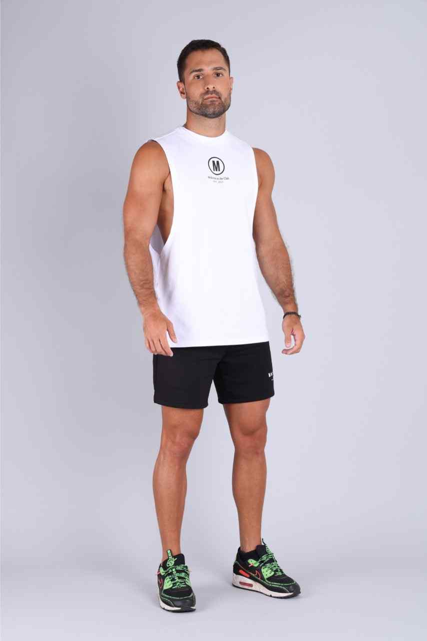 Focus Tank Tee - Blanca