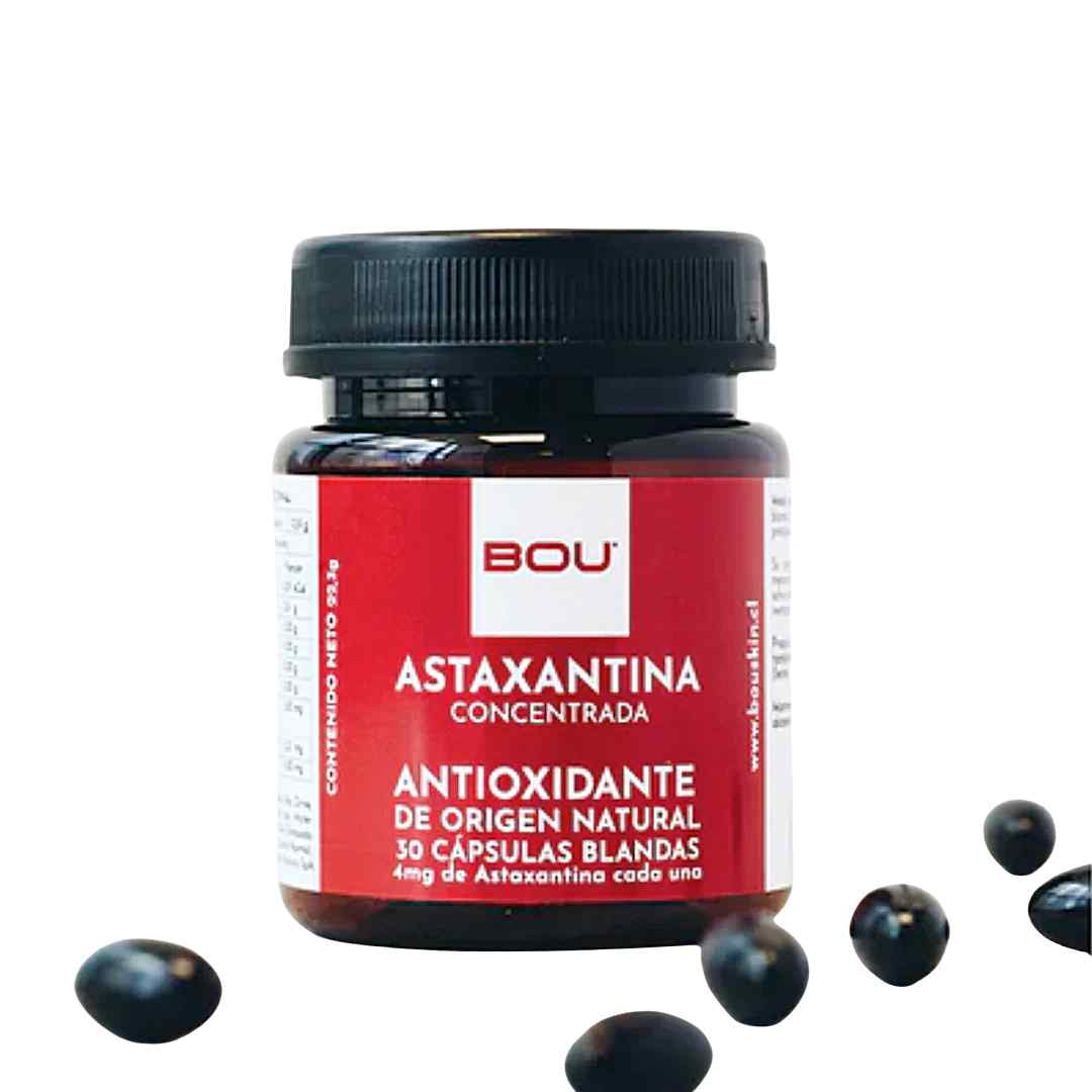 Astaxantina (con luteína y betacaroteno) 4 mg-30 cáps blandas