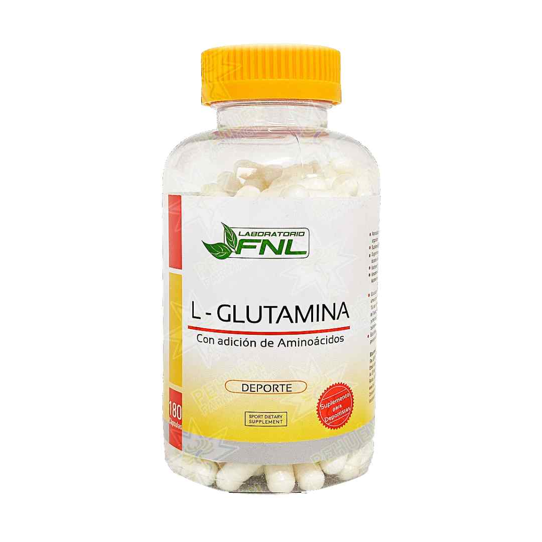 L-glutamina 1.000 mg-180 cáps