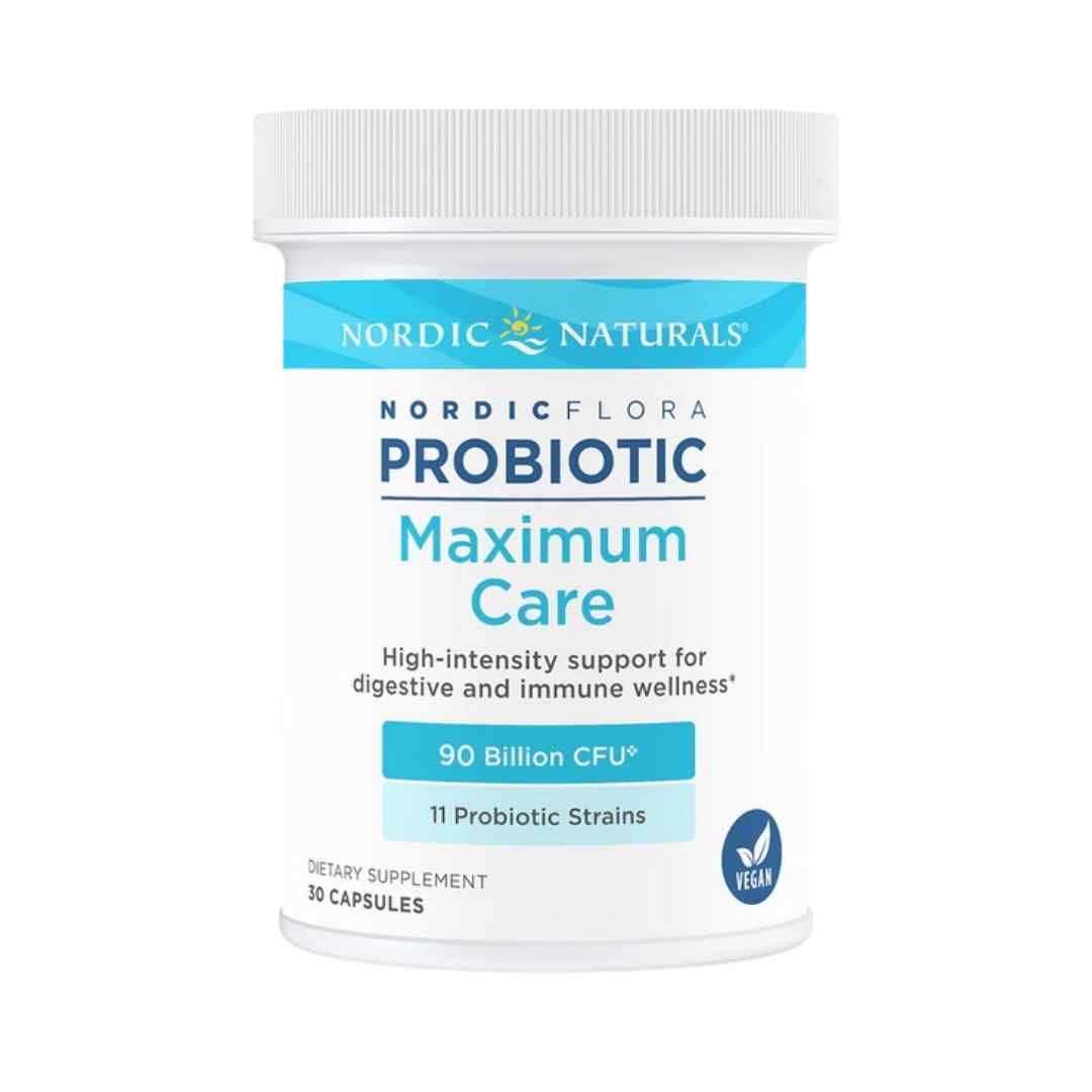 Nordic Flora Probiotic Maximum Care-30 cápsulas