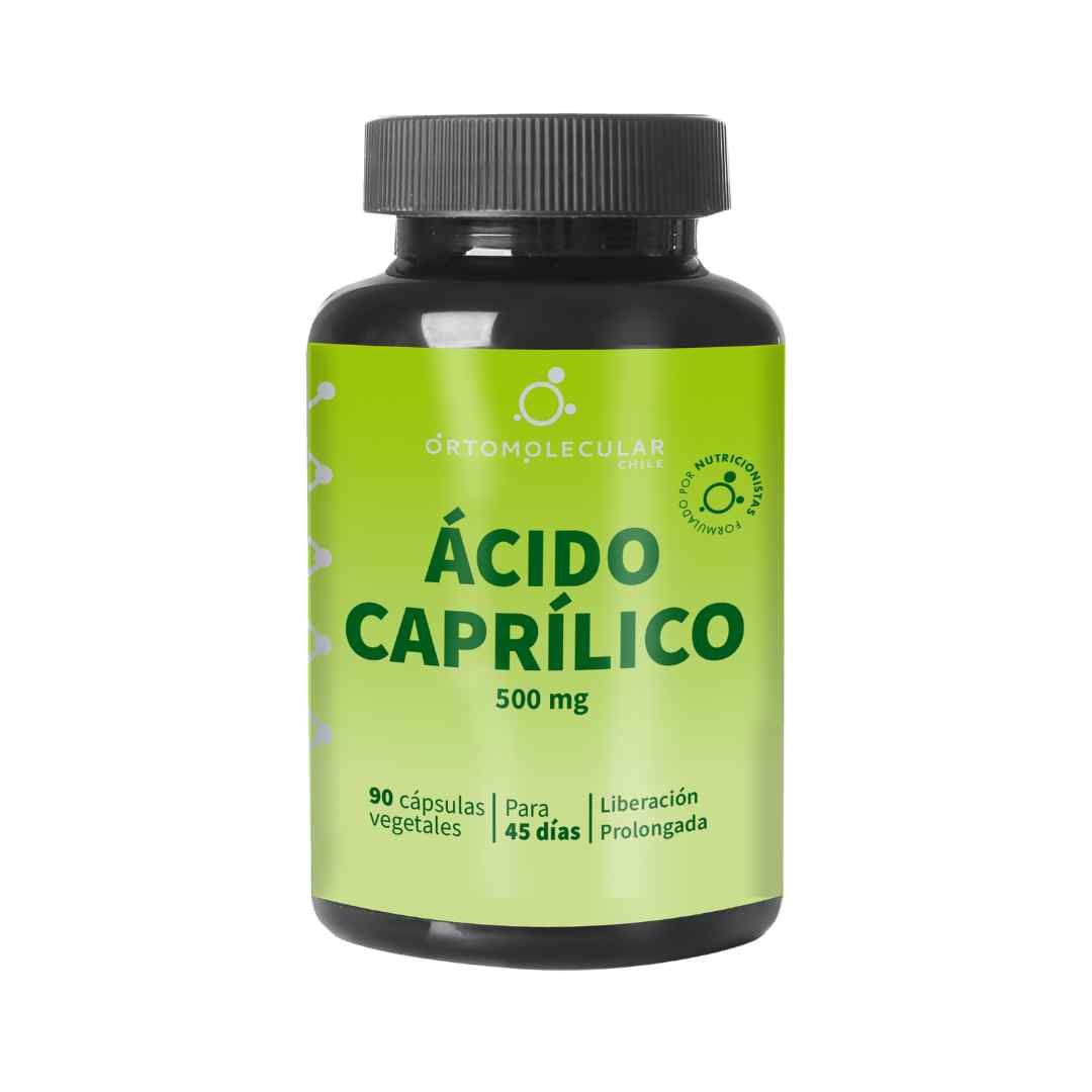 Ácido caprilico 500 mg-90 cáps