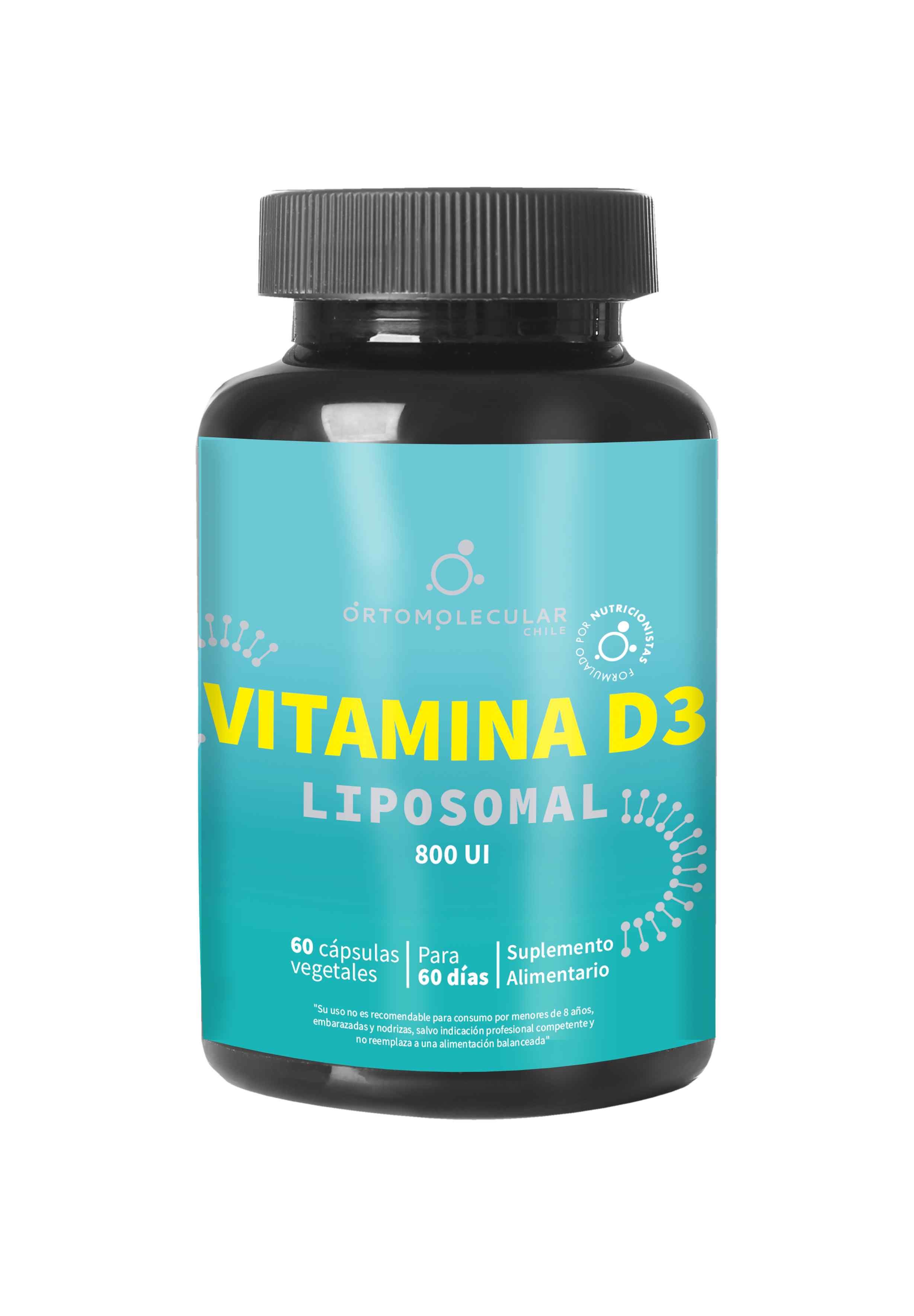 Vitamina D3 liposomal 800 UI-60 cáps