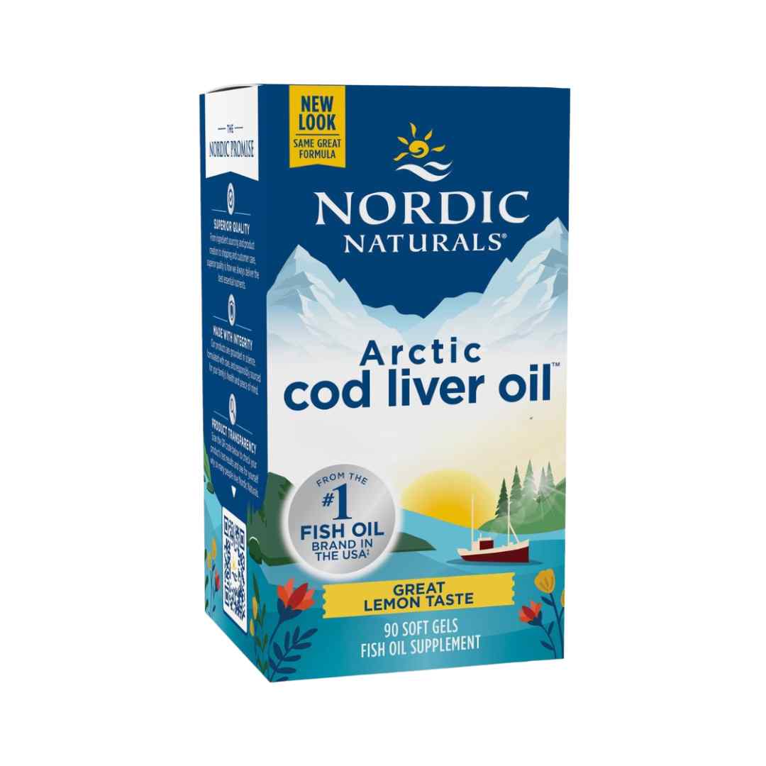 Artic cod Aceite de hígado de bacalao 750 mg-90 softgels