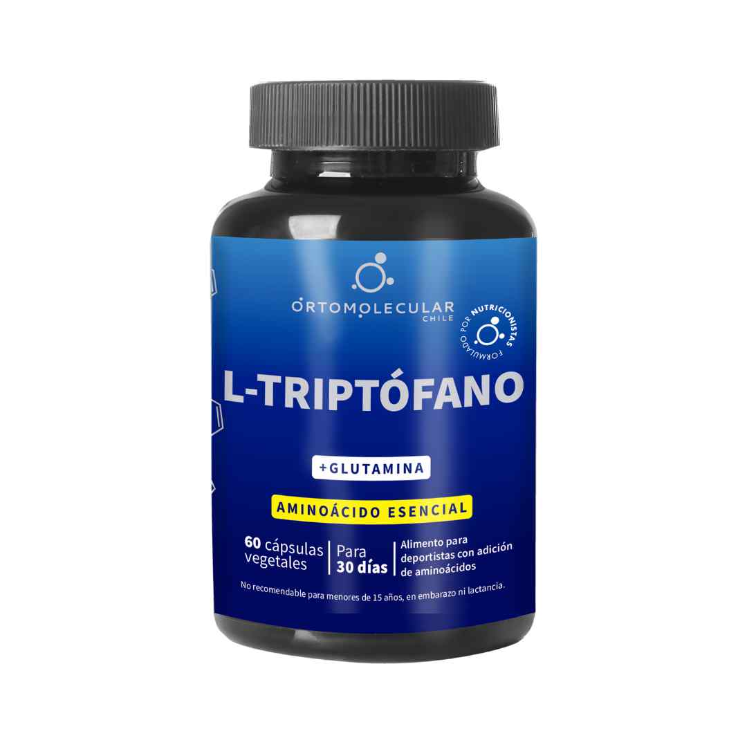 L-triptófano+Glutamina-60 cáps