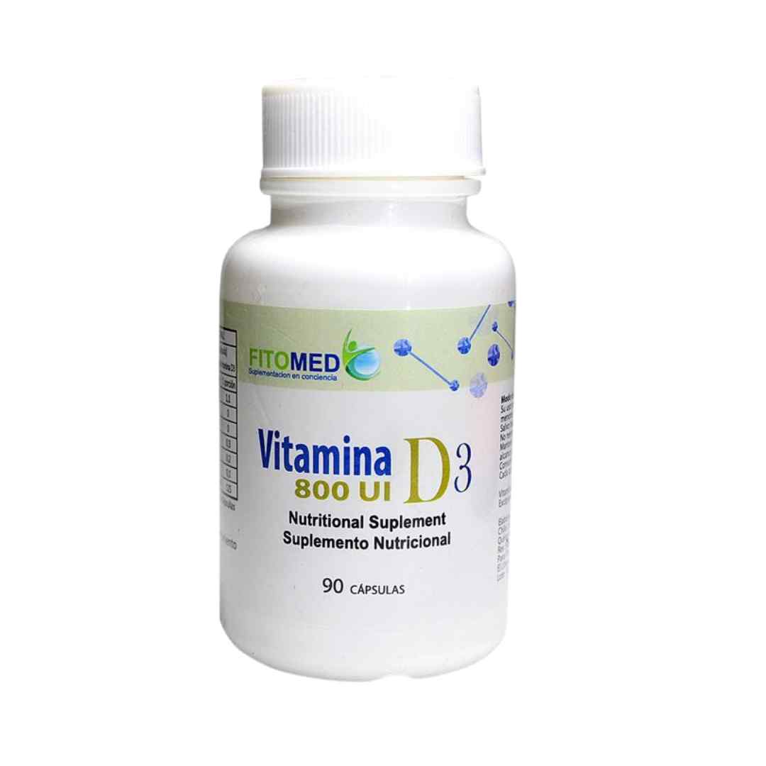 Vitamina D3 800 UI-90 cáps