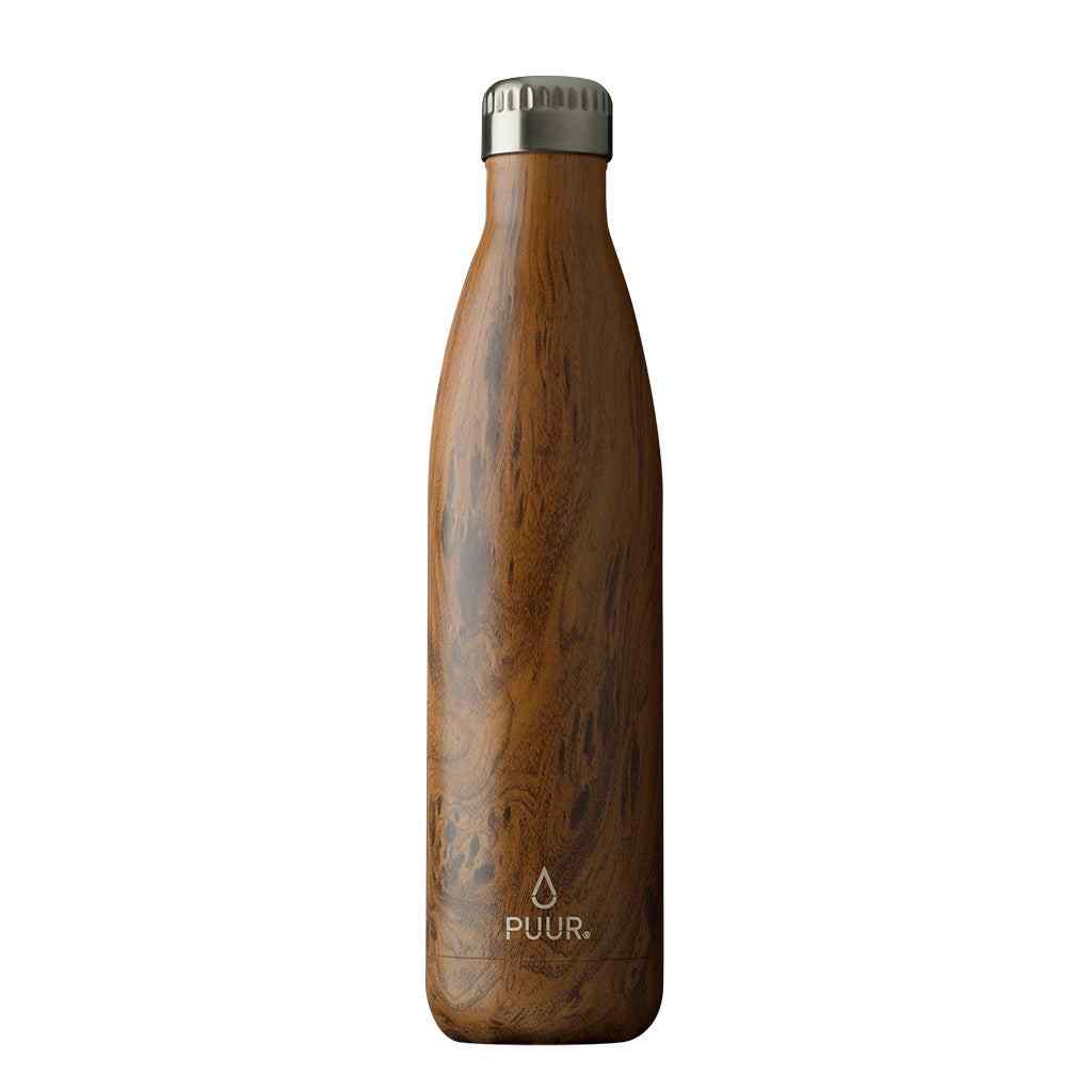 Botella Térmica Puur Bottle Wood 750  ml