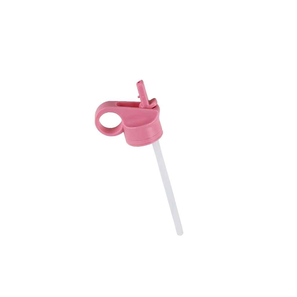 Tapa con Bombilla Puur Lid Pink para botellas 260 ml