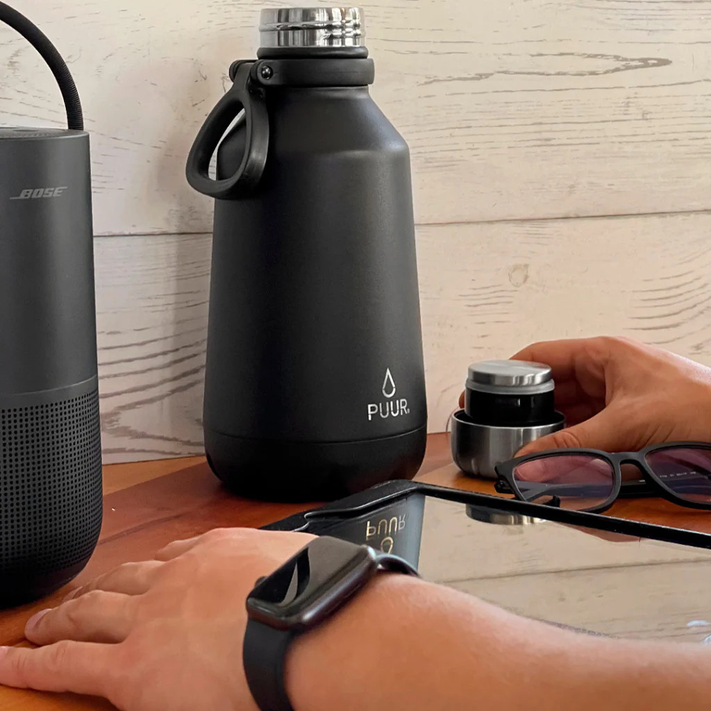 Botella Térmica Puur Maxi Onyx 1200 ml