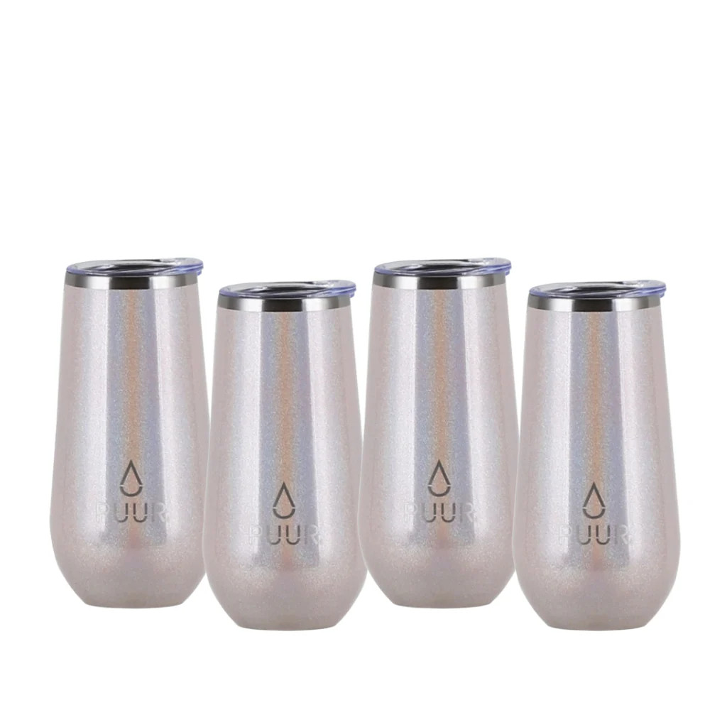 Pack de 4 Vasos Térmicos Unicorn 160 ml