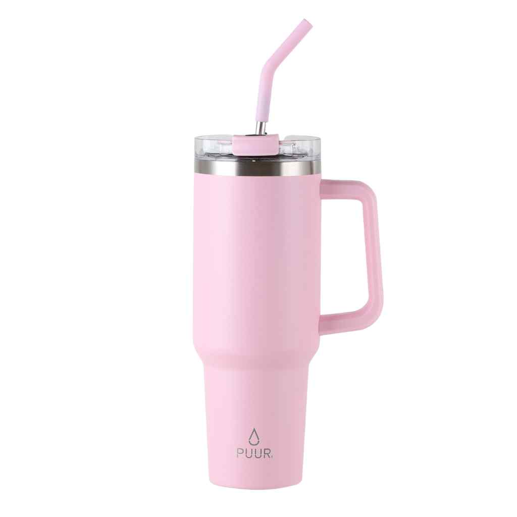 Vaso Térmico Puur Mug  Rose Hermético 1200 ml