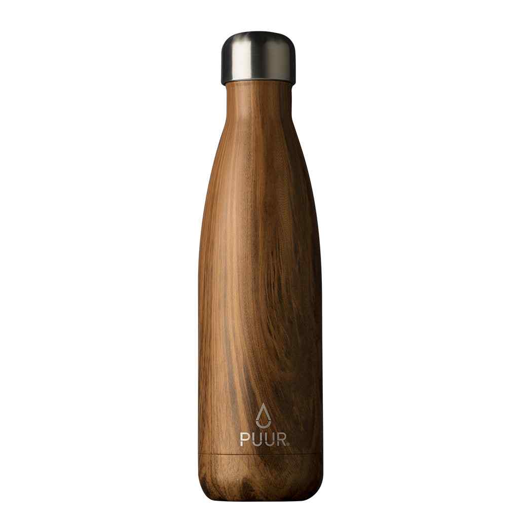 Botella Térmica Puur Bottle Wood  500 ml