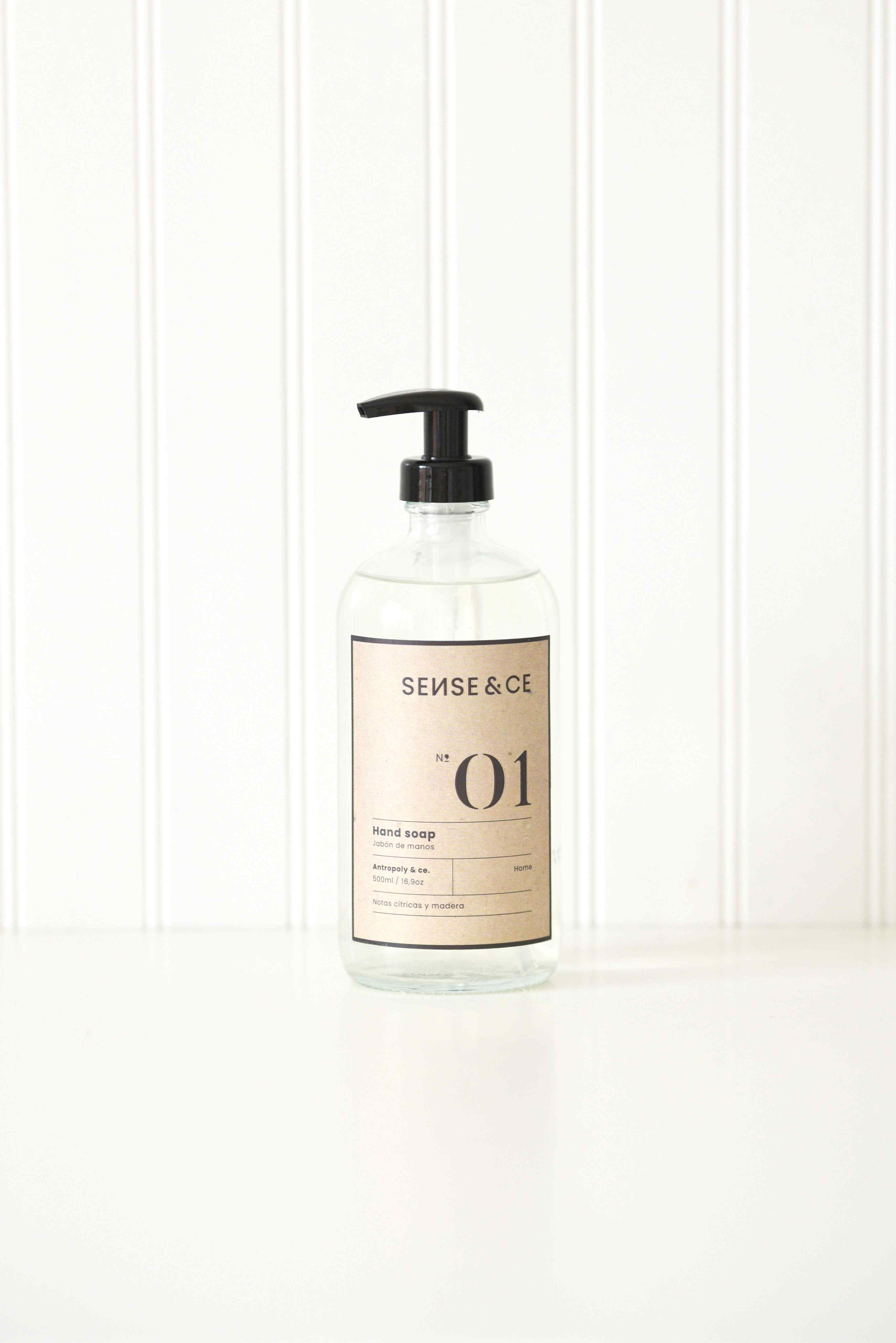 N.01 Hand Soap Antropoly (Etiqueta Kraft)