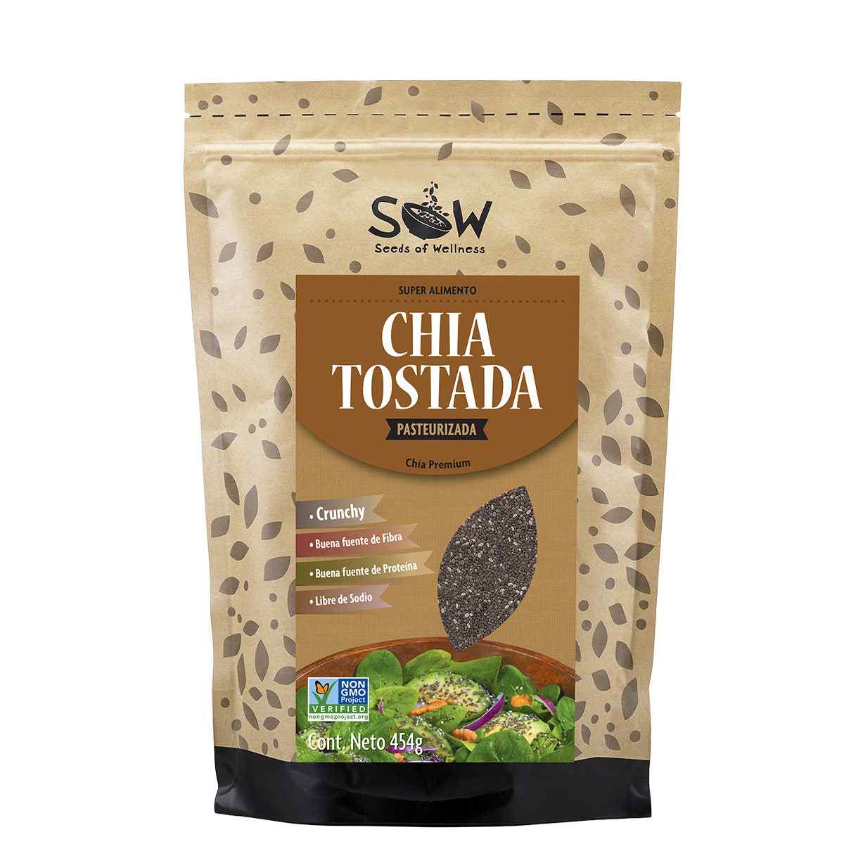 Semillas Chía Negra Tostada