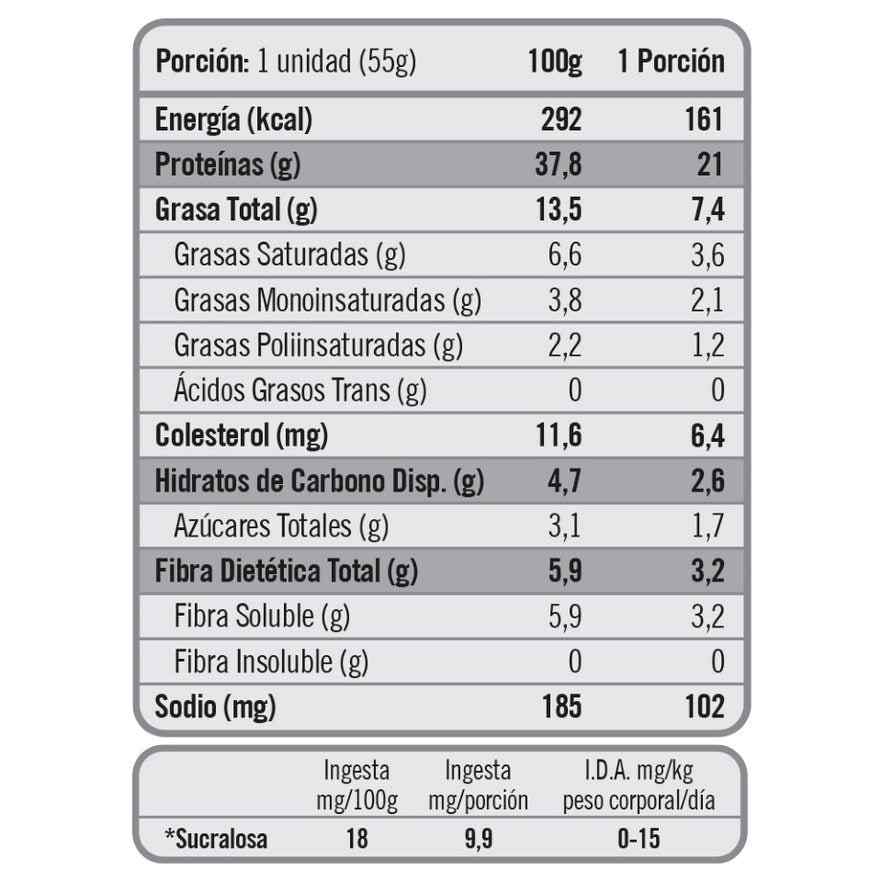 PROTEIN BITE BLACK & WHITE - DISPLAY 4 UNIDADES