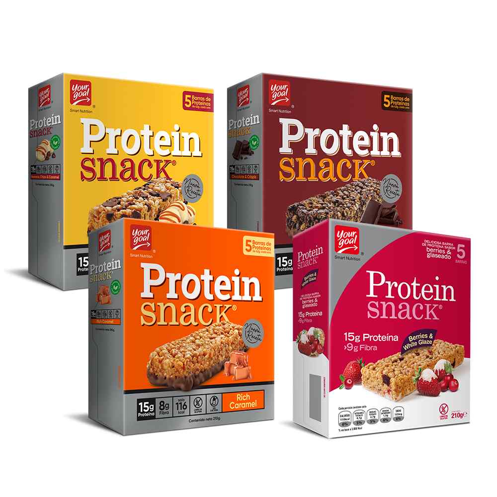 20 PROTEIN SNACK (5 BARRAS DE CADA SABOR)