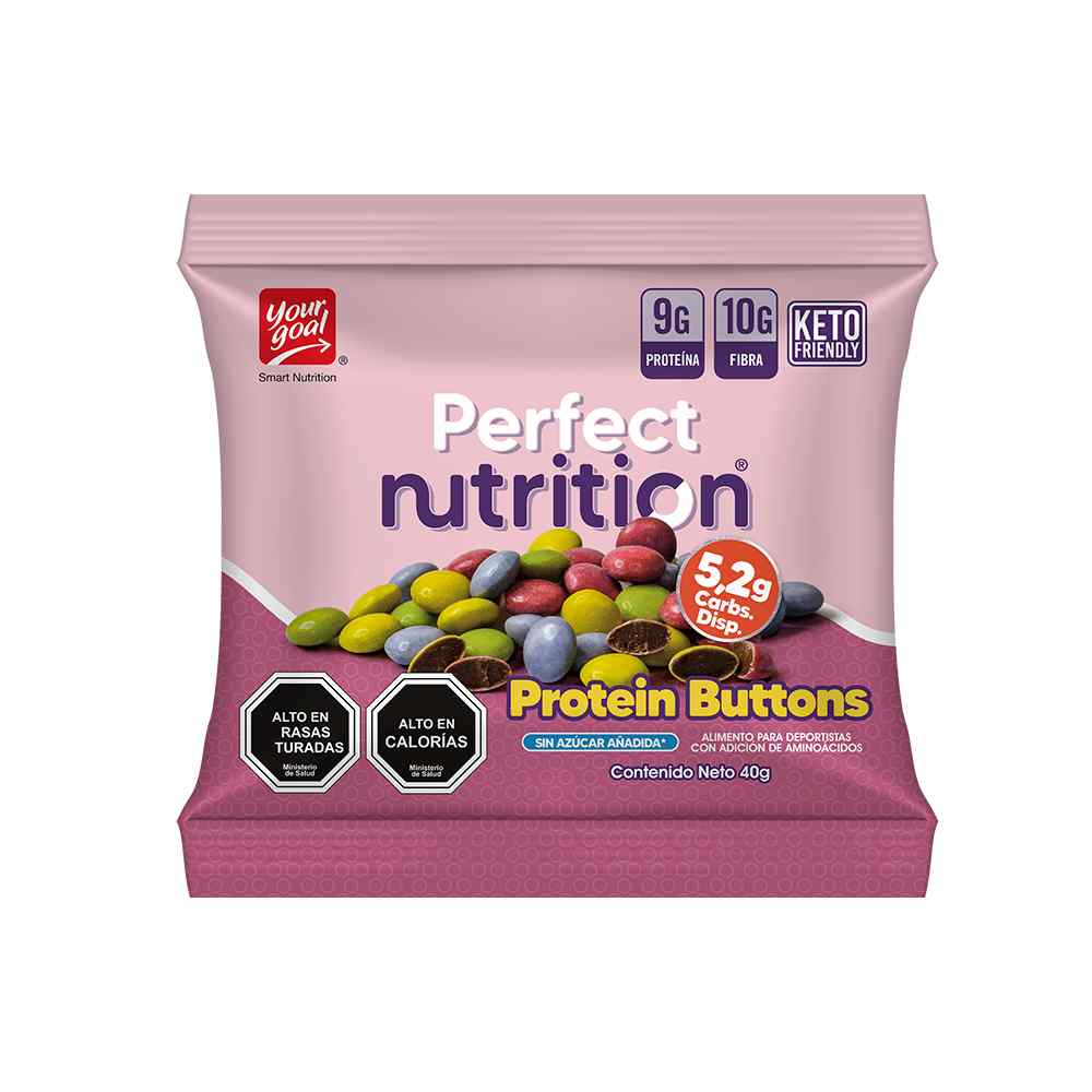 PERFECT NUTRITION PROTEIN BUTTONS - 1 UNIDAD