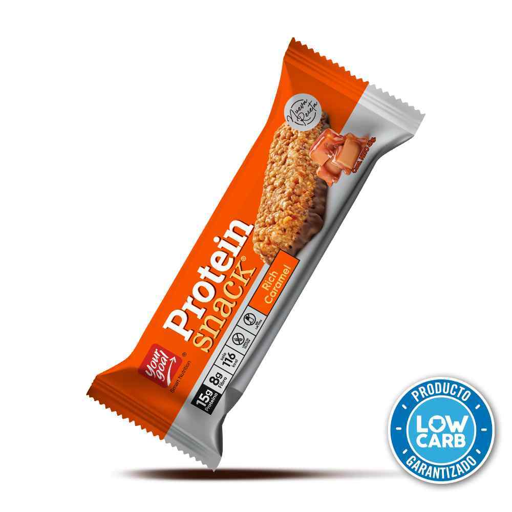 PROTEIN SNACK RICH CARAMEL - DISPLAY 5 UNIDADES